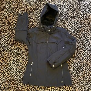 Hit the outdoors in style! Sophisticated Metropolis Black Ice by Couloir Parka